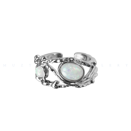 Snow Mirror Ring