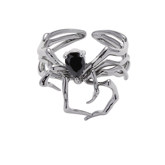 Black Spider Ring