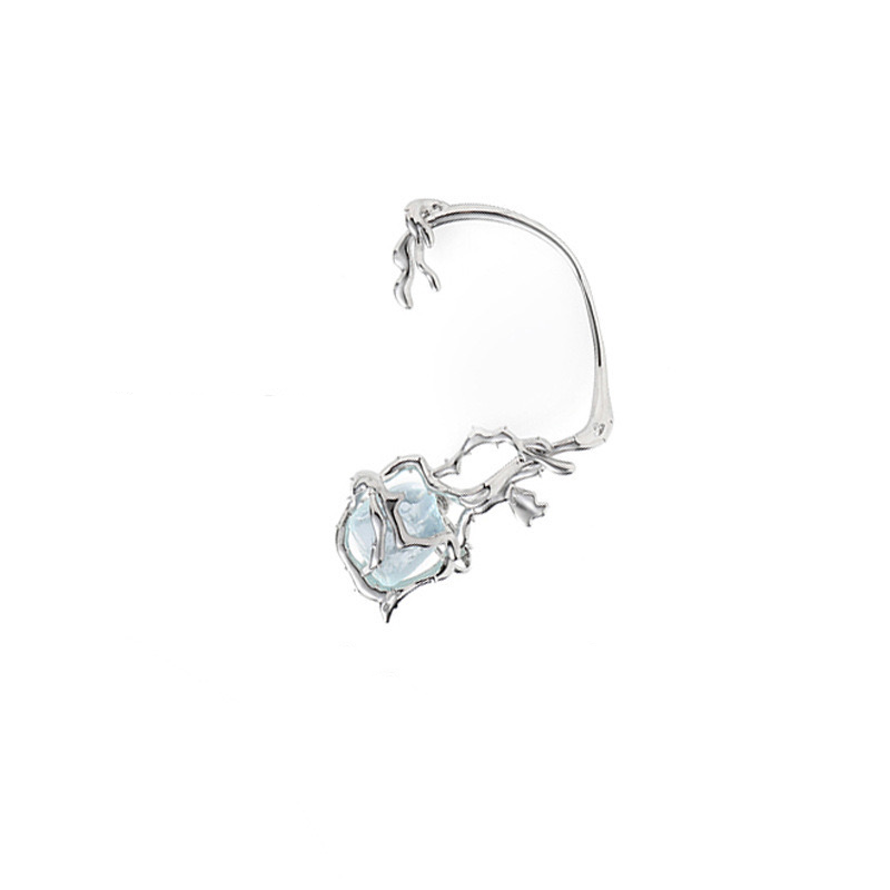 Blue Glacier Ear Clip-Right