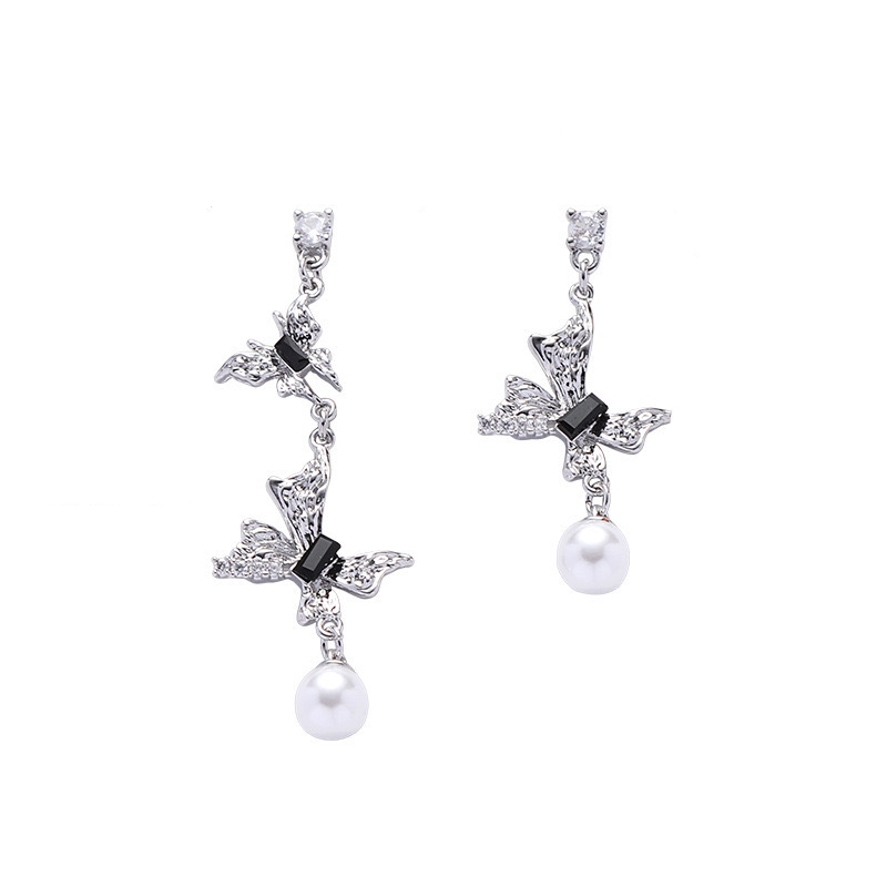 Butterfly Dreams - Asymmetric Stud Earrings